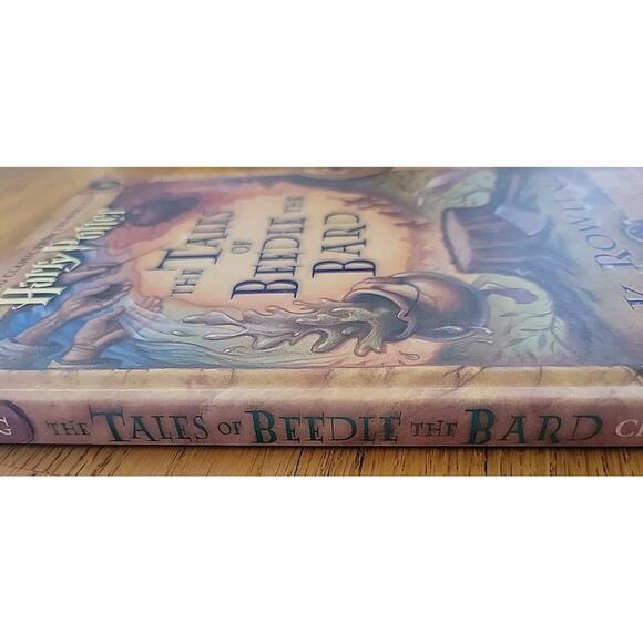 HARRY POTTER The TALES OF BEEDLE THE BARD JK Rowling 1st Edition Auto Signed '08 - Picture 6 of 7